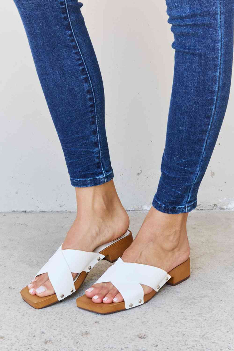 Sandals Red Beauty's Boutique
