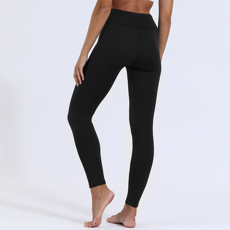 Winter Leggings Warm Thick High Stretch Lamb Cashmere Leggins Skinny Fitness Woman Pants CJ