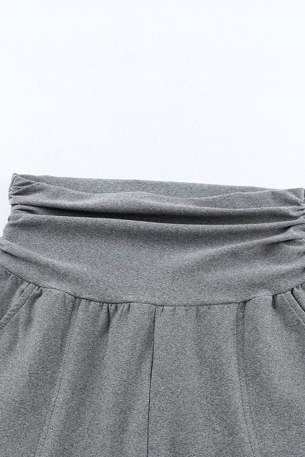 High-Rise Wide Waistband Joggers Trendsi