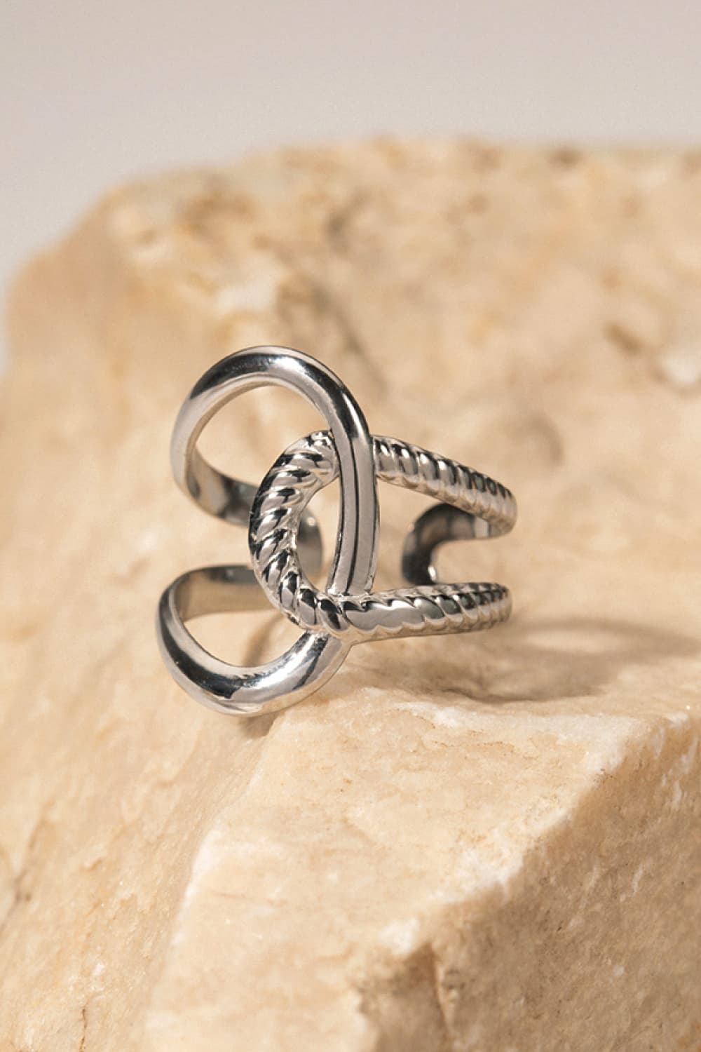 Modern Copper Open Ring Trendsi