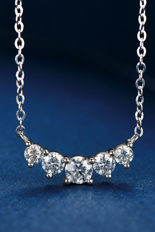 Minimalist Moissanite Pendant Necklace Trendsi