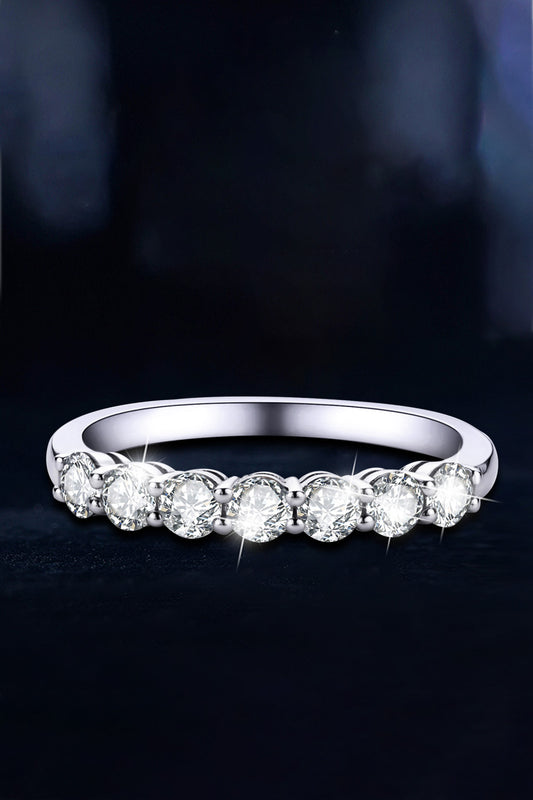 Can't Stop Your Shine Moissanite Platinum-Plated Ring Trendsi