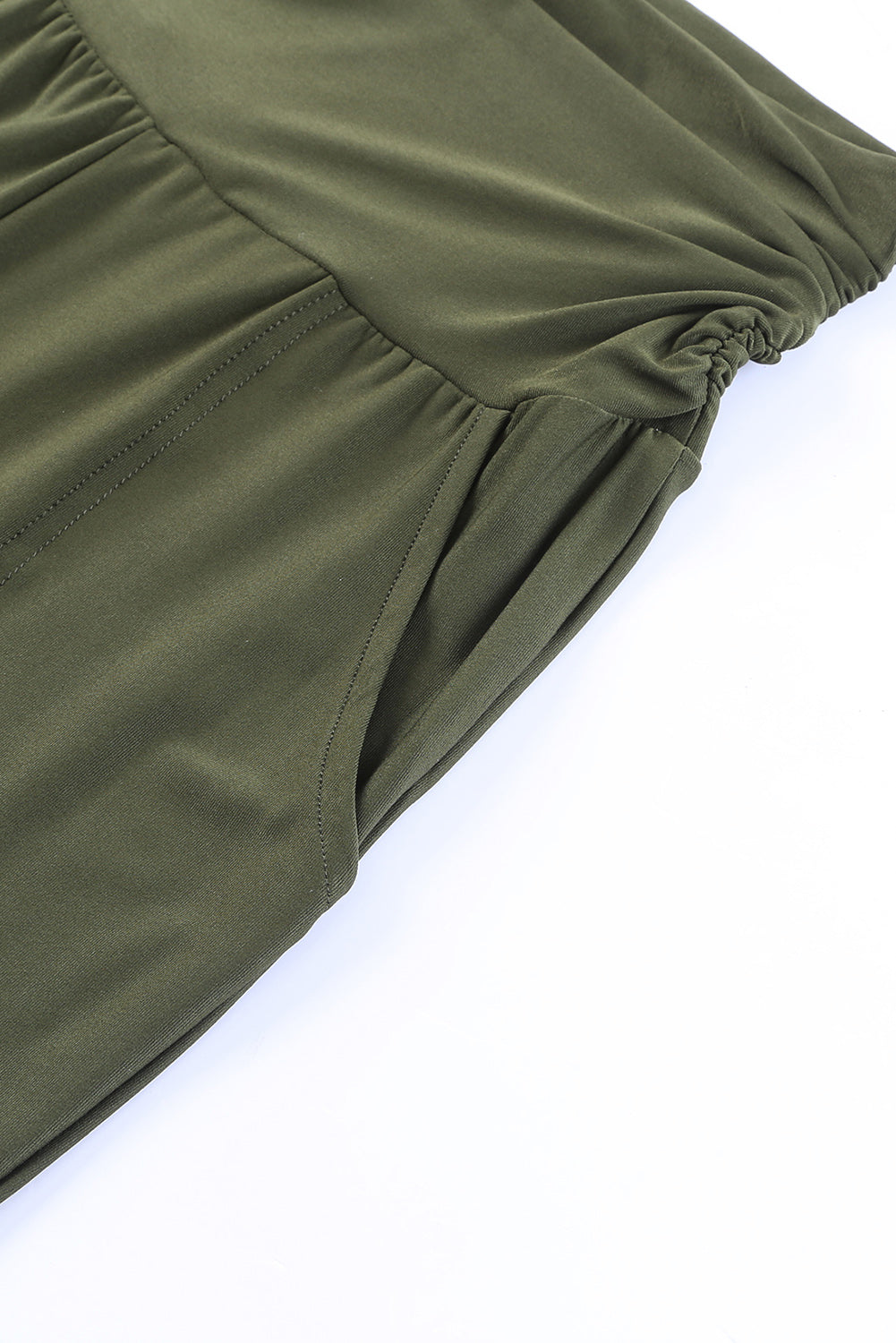 High-Rise Wide Waistband Joggers Trendsi