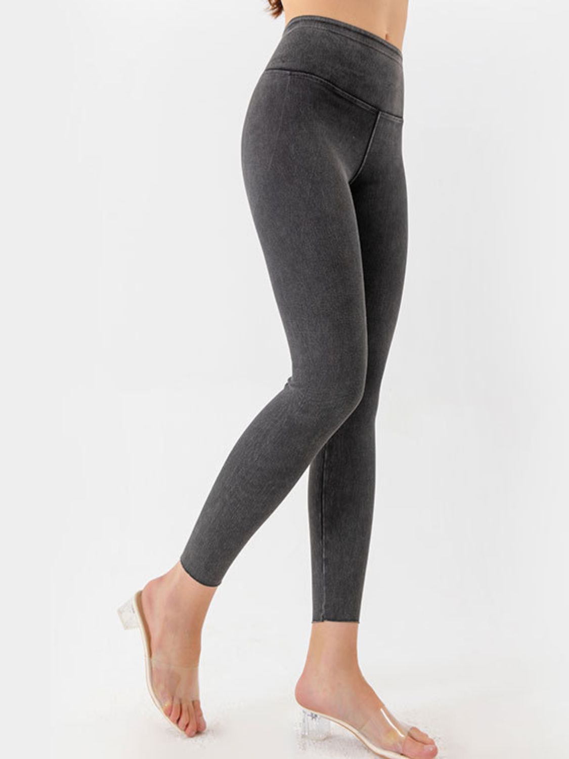 Wide Waistband Cropped Jeans Trendsi