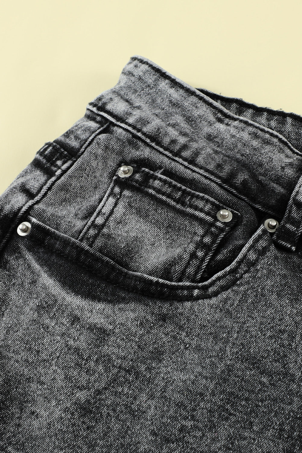Slit Flare Jeans Trendsi