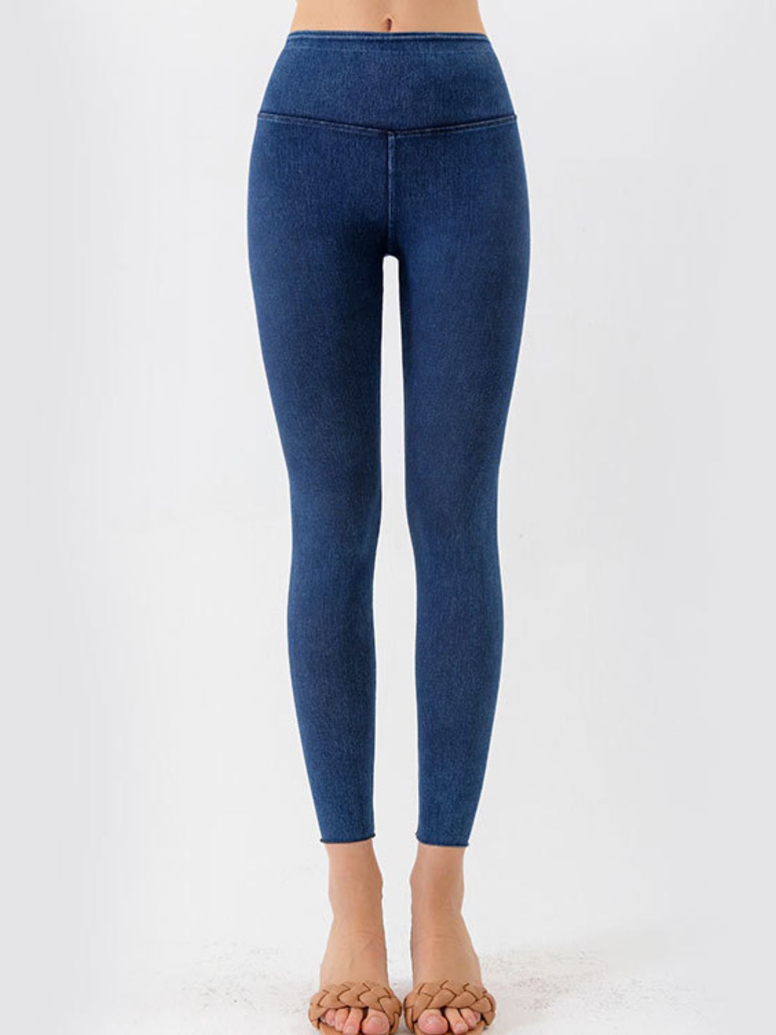 Wide Waistband Cropped Jeans Trendsi