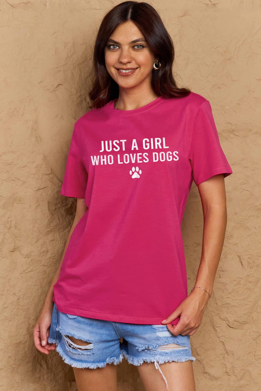 Simply Love Full Size Dog Paw Graphic Cotton T-Shirt Trendsi