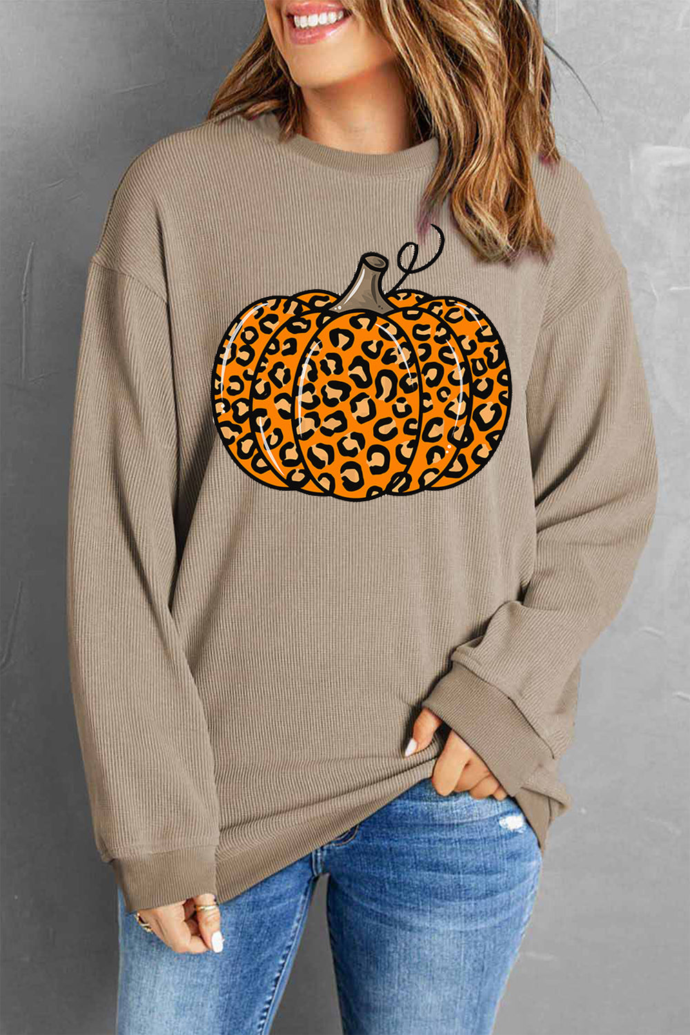 Pumpkin Long Sleeve Sweatshirt