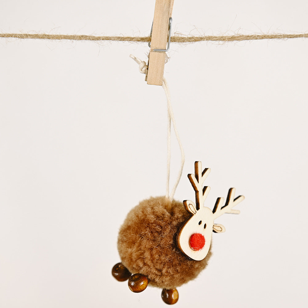 4-Piece Reindeer Hanging Widgets Trendsi