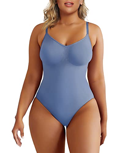 Seamless Sculpting Thong Body Shaper Tank Top