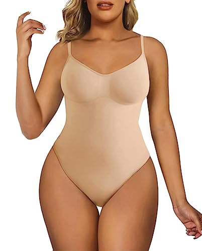 Seamless Sculpting Thong Body Shaper Tank Top