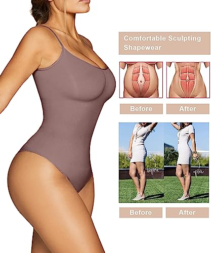 Seamless Sculpting Thong Body Shaper Tank Top