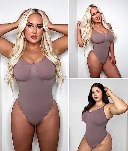 Seamless Sculpting Thong Body Shaper Tank Top