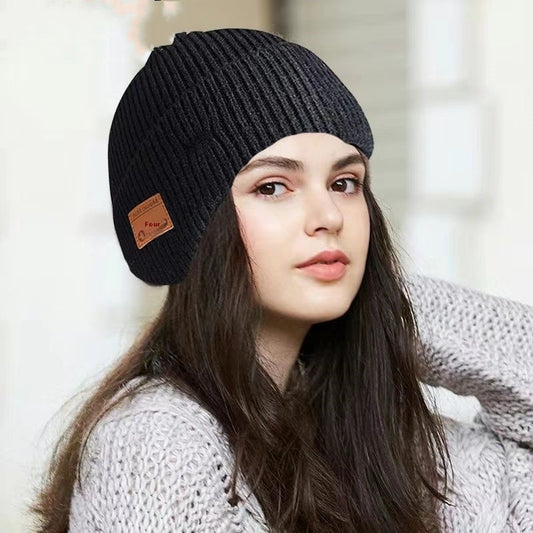 Thickened Blue Tooth Cap Knitted CJ