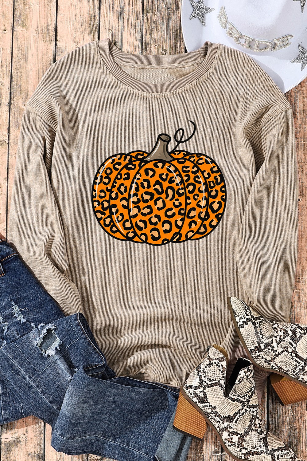 Pumpkin Long Sleeve Sweatshirt