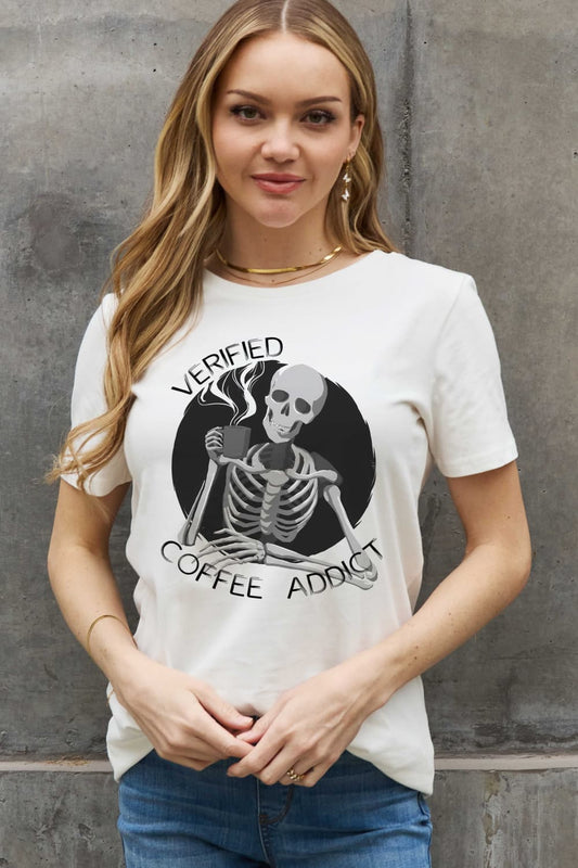 VERIFIED COFFEE ADDICT Tee