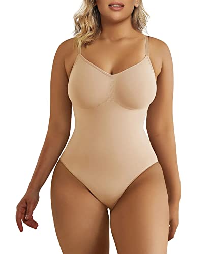 Seamless Sculpting Thong Body Shaper Tank Top