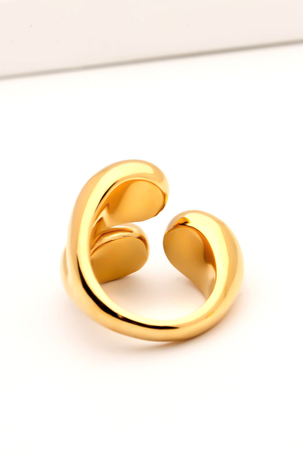 On My Mind 18K Gold Plated Open Ring