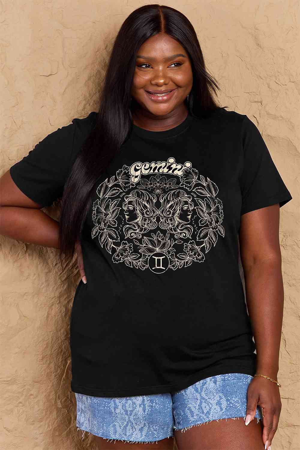 Simply Love Full Size GEMINI Graphic T-Shirt